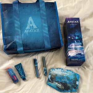 Avatar Themed Tote and NYX Makeup Set